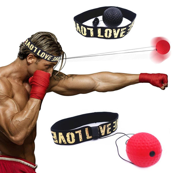Boxing Reflex Speed Ball with Headband MMA Muay Thai Fight Ball For Exercise Improving Speed Reactions Punch